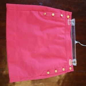 Womens J.Crew pink skirt size 4